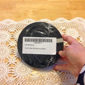 New Black Twill Tape roll,  36 yards